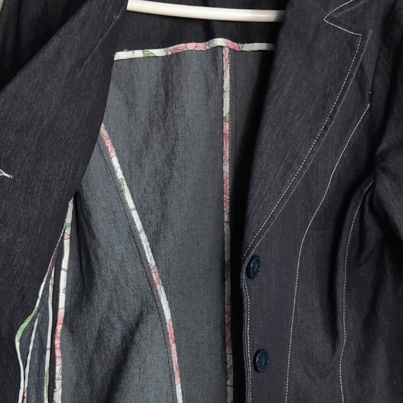 Rocawear Pink and Blue Blazer Jacket - Picture 10 of 11